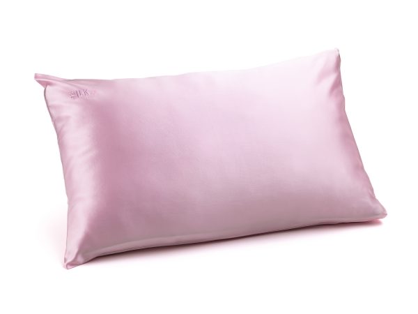 pink mulberry silk pillowcase